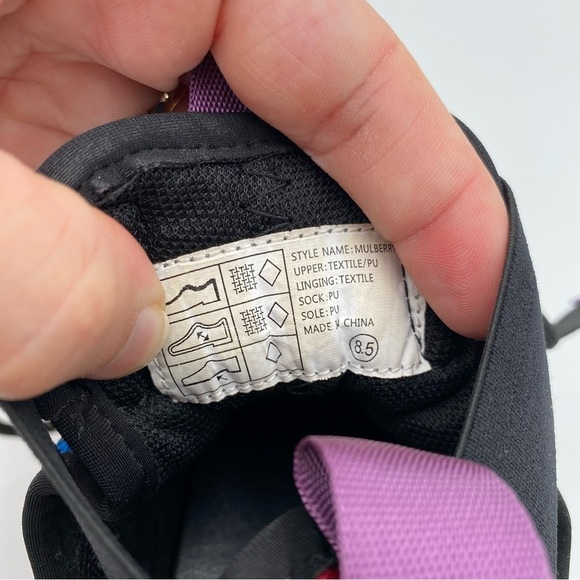 Anthony Wang Mulberry-02 Colorful Y2K Chunky Platform Fashion Sneakers Size 8.5 - Picture 4 of 10